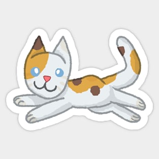 Floppy Cat [Calico] Sticker